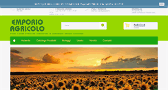 Desktop Screenshot of emporioagricolo.it